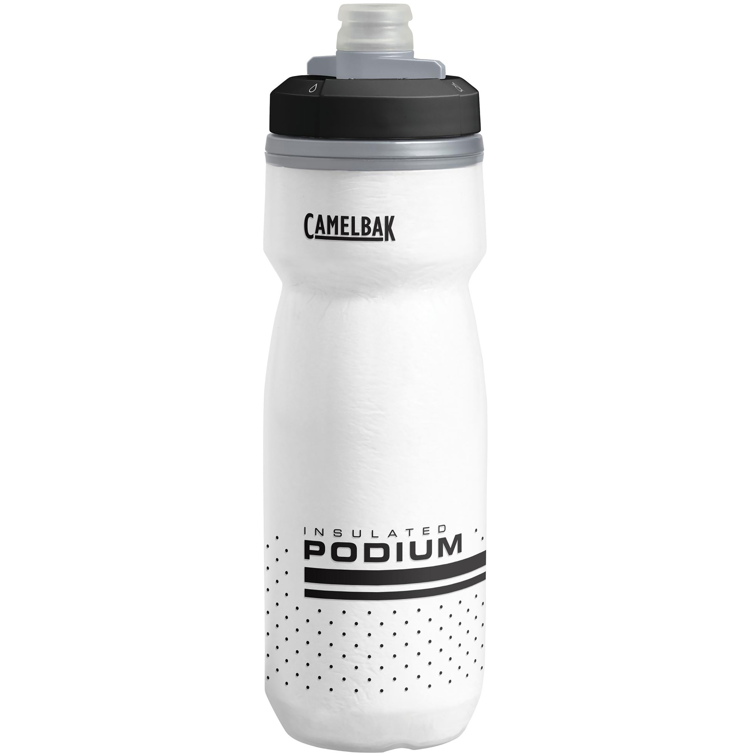 Camelbak Podium Chill Trinkflasche Trinkflaschen weiss Größe 0.62L Camping