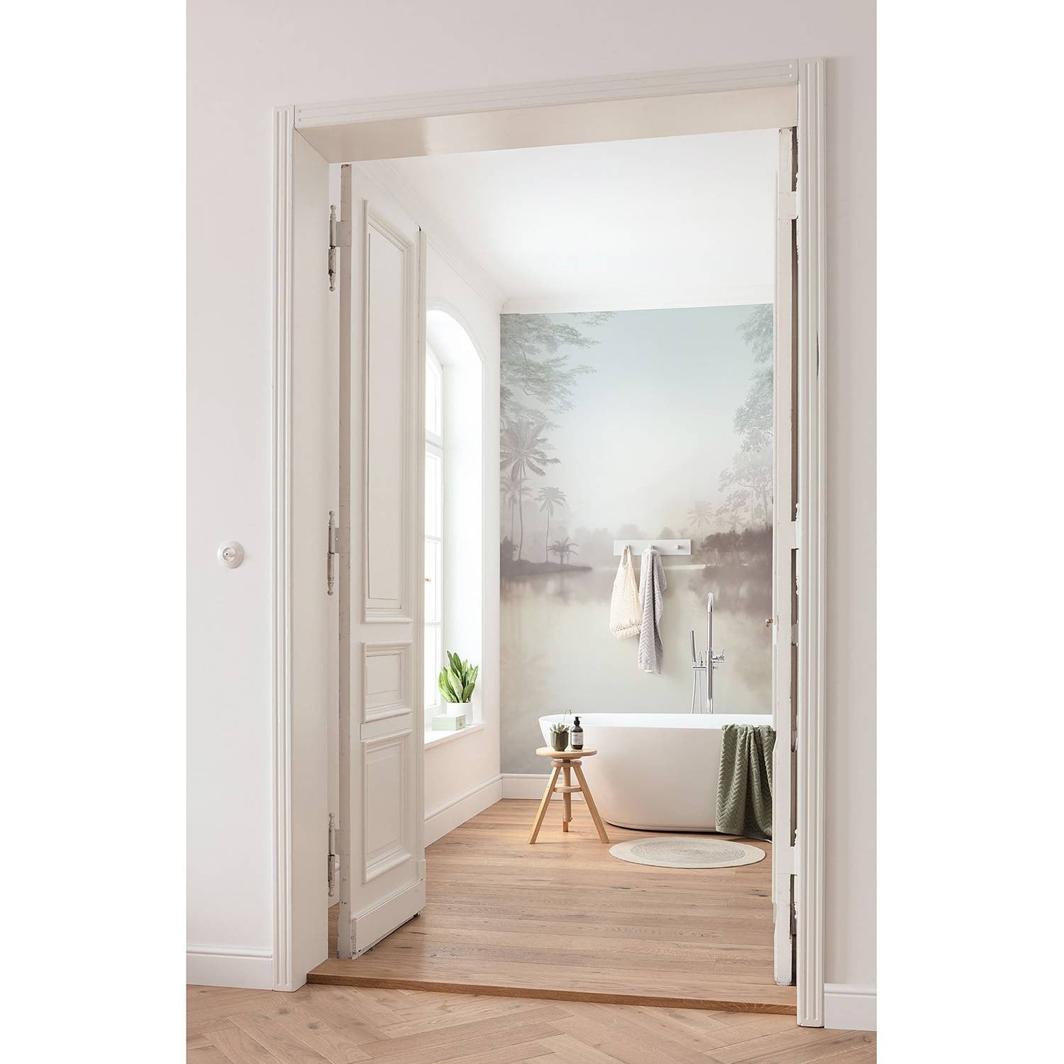 home24 Fotobehang Lac Tropical Pure Multicolour B: 200 cm, H: 280 cm