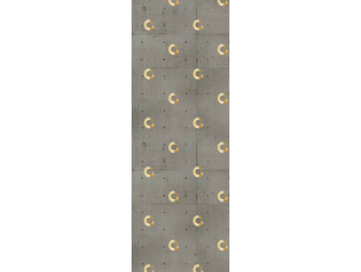 Vinyltapete QUEENCE Tori , grau, B:0,9m L:2,5m, Vinyl, Tapeten, Vinyltapete, 90x250cm, selbstklebend, kinderleichte Anbringung,, Sticker