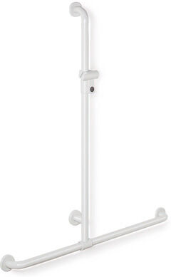 Hewi 801 main courante de douche 801.35.4S18 longueur spéciale, senfgelb , avec barre de support de douche