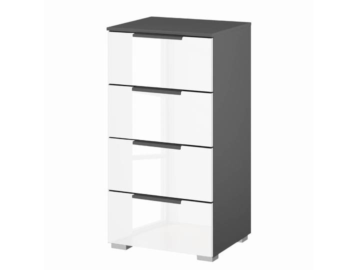 Buffet x4 40cm Gris/Blanc brillant/Graphite Couleurs du corps