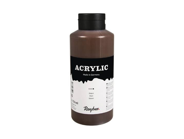 Acrylic, Künstleracrylfarbe, Flasche 750ml