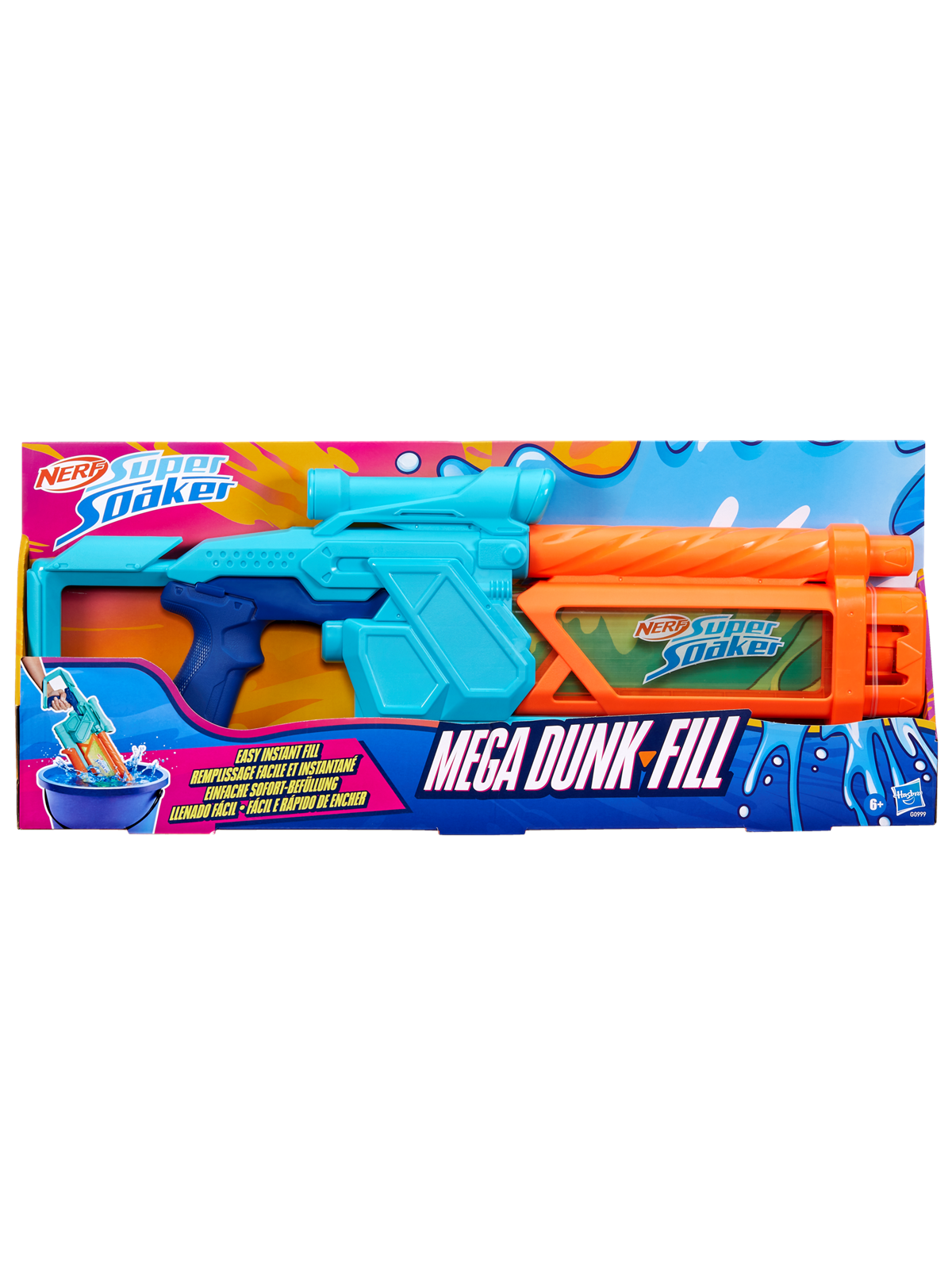 NERF Super Soaker Mega Dunk-Fill Wasserblaster 1005 ml