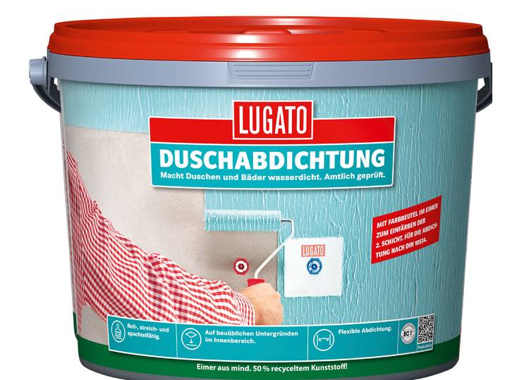 Lugato Duschabdichtung Mintgrün 7 kg