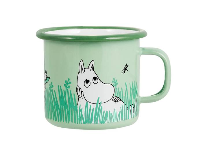 Muurla Mug en émail Boys 25 cl Vert