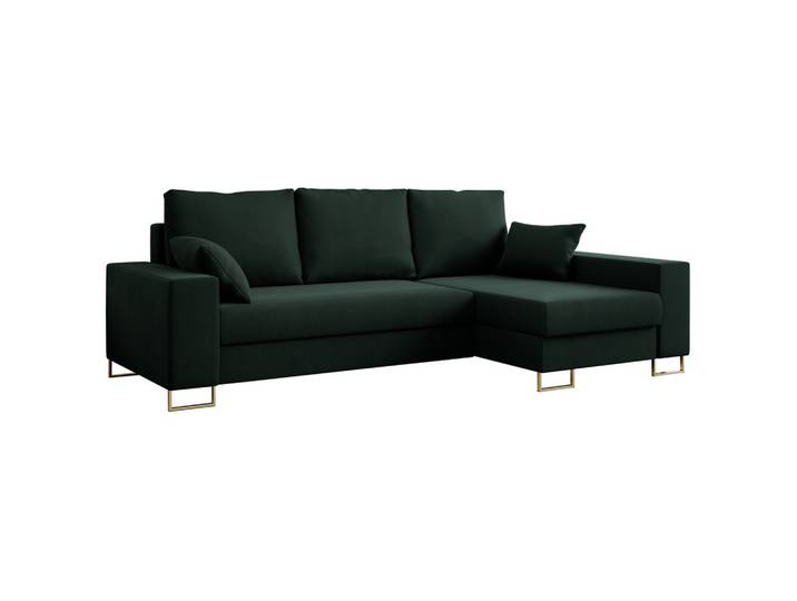 ECKSOFA Dorian Velvet Grün