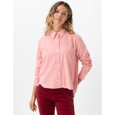 Klassische Bluse BRAX "Style VICA", Damen, Gr. 44, rosa, Web, 100% Baumwolle, Blusen Bluse