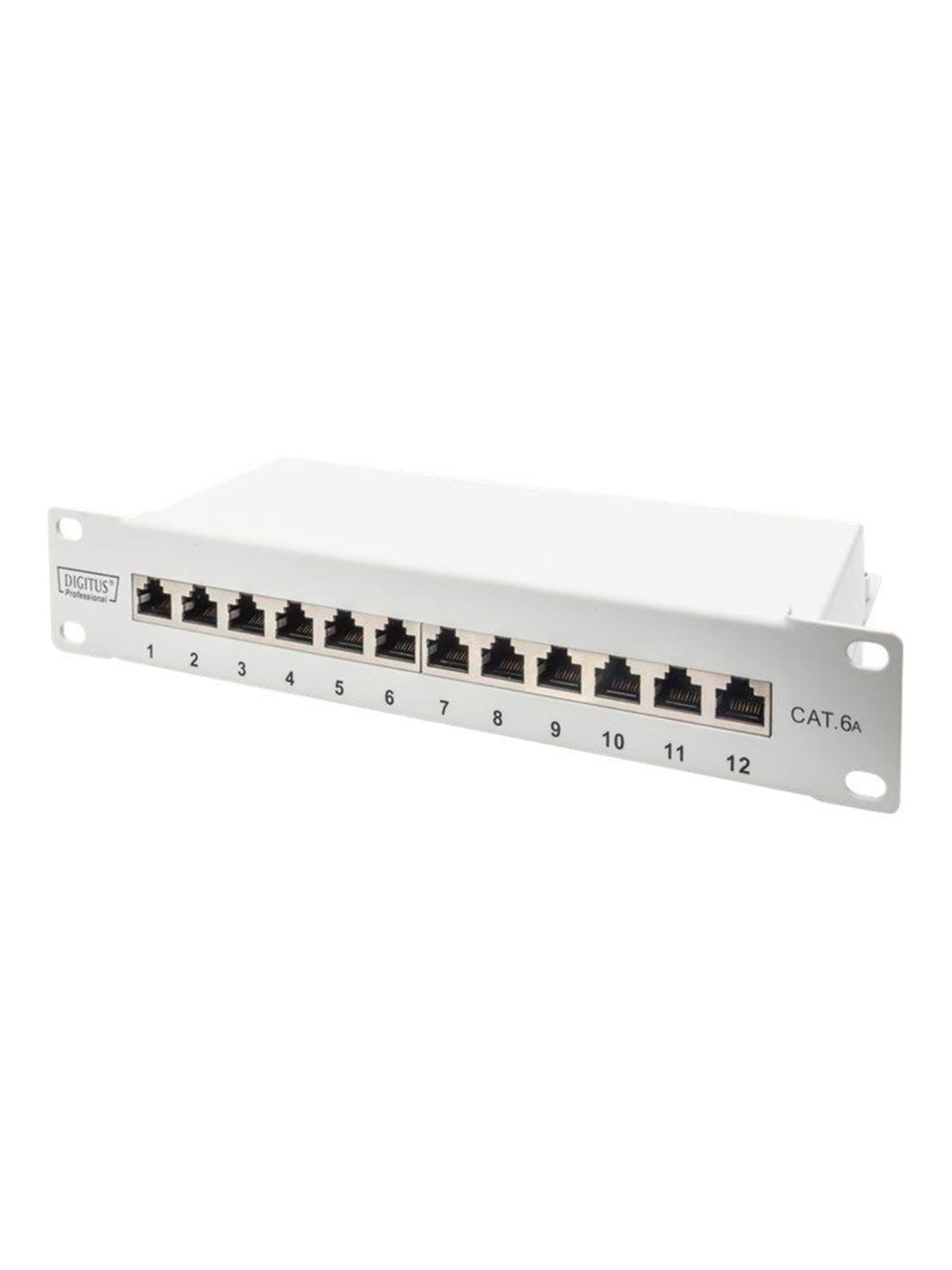 DIGITUS DN-91612S-EA-G - patch panel - 1U - 10"