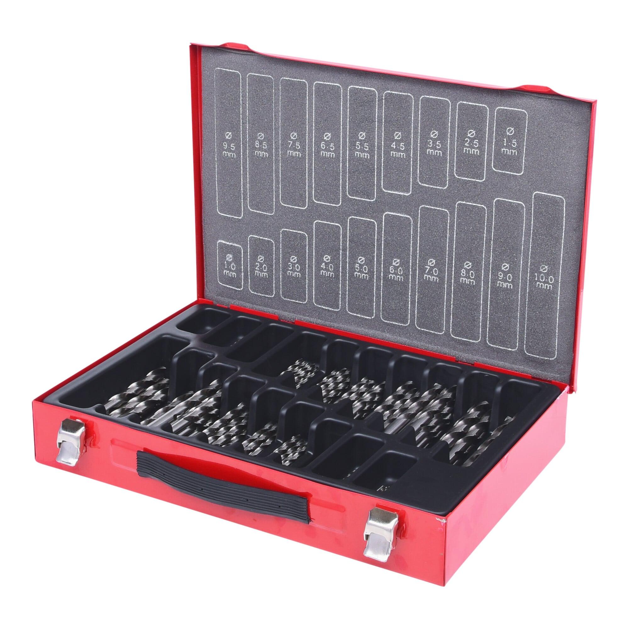 KS Tools HSS-G Spiralbohrer-Satz, 170-teilig, 1-10mm (330.2640)