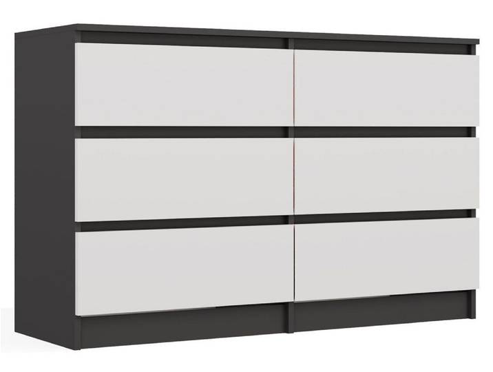 MAGOWA Schubkastenkommode MAGWA M6 moderne Kommode mit 6 Schubladen (passt perfekt zu anderen Elementen der MAGOWA-Kollektion), ideal zum Organisieren von Kleidung, Dokumenten und Accessoires