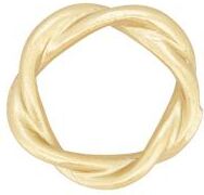 Saro Lifestyle Twisted Resin Napkin Ring (Set of 4)