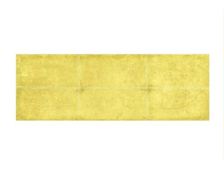 Matris Kopfteil aus fleckenabweisendem Bergamo-Stoff, schmutzabweisend, in 13 Farben, einfach aufzuhängen, Pistazie, 130 x 50 x 5 cm, Bett 120 cm