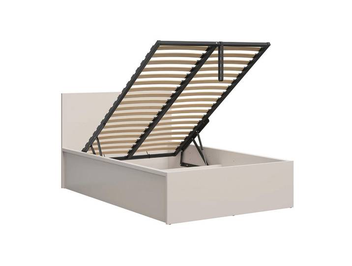 Petits-meubles Boxbett 120/200 Edwin Kaschmir, Holzwerkstoff, 120x200 cm, Schlafzimmer, Bett, Boxspringbetten