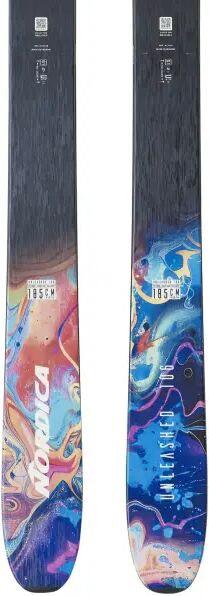Freeride Ski Nordica Unleashed 106 (178cm - Purple / Yellow)