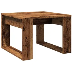 Décoshop26 - Beistelltisch/Couchtisch 50 x 50 x 35 cm Holzwerkstoff braun DEC032546