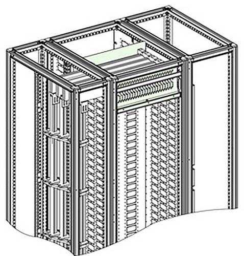 Schneider Electric NSYHPF2B3M64 Horizontale SFM-Sammelschienenbarriere 3M - Form 2b - B600xT400mm Kleinverteilerzubehör 1St.