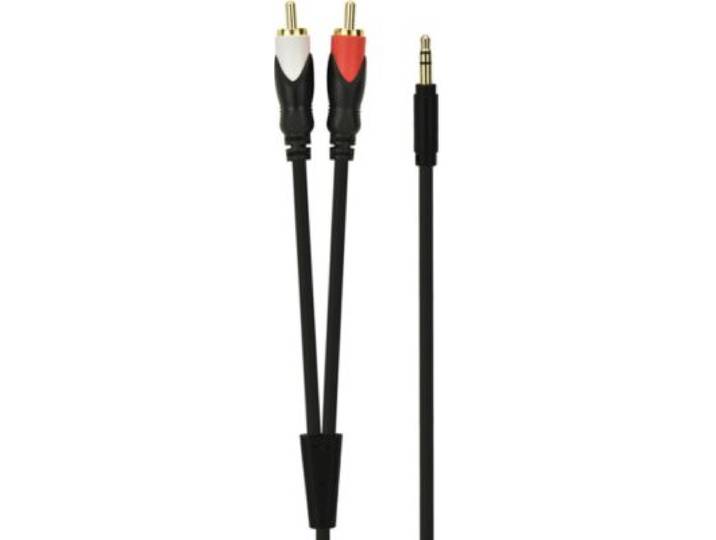 Essentielb - Câble Jack/Rca Jack/2 Rca - 2m - Ecp