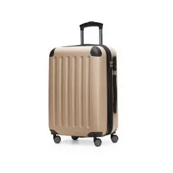 Spree - Handgepäck Koffer, Hartschale Champagner matt, TSA, 55 cm, 42 Liter
