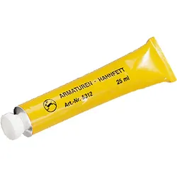 Armaturen-Hahnfett F.9 transparentes Hochtemperaturfett 25 ml Tube