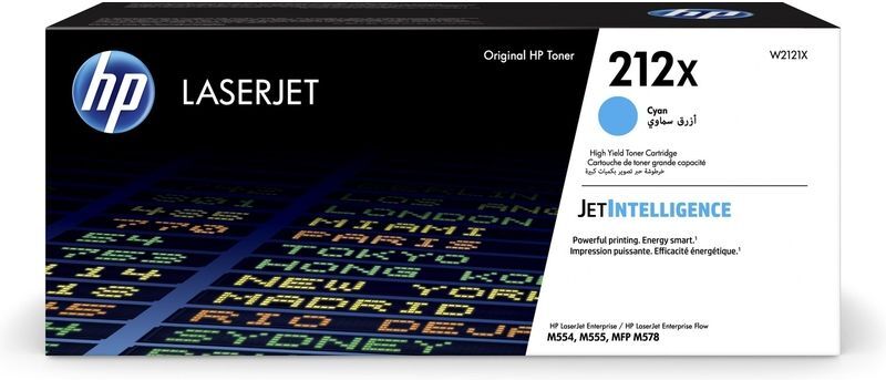 HP 212X (W2121X) - Cyan - Toner - Grande capacité Cyan