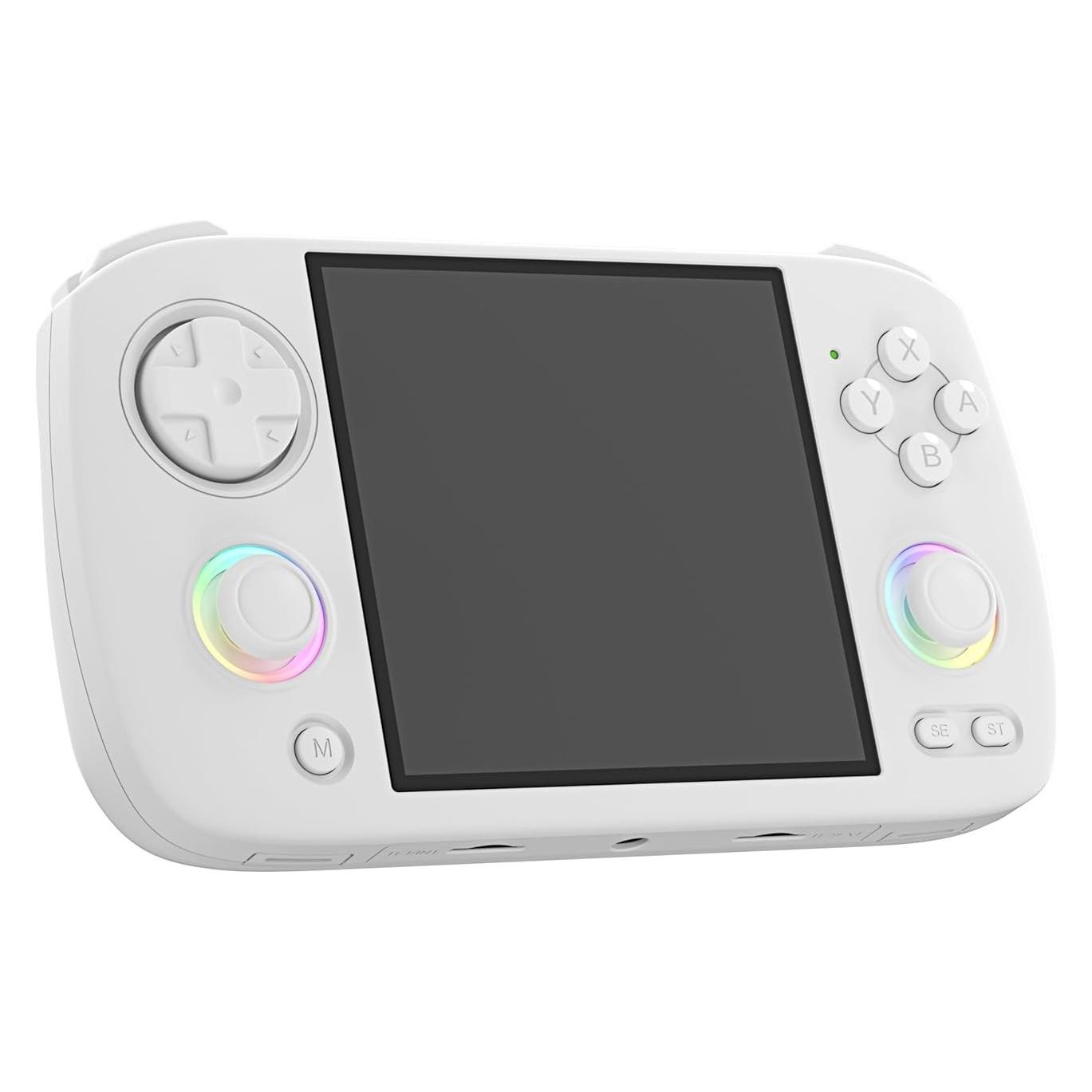 Anbernic Rgcubexx Konsole - Tragbares Retrogaming-Gerät, 64 GB, Weiss (HU-RGCUBEXX-WH)