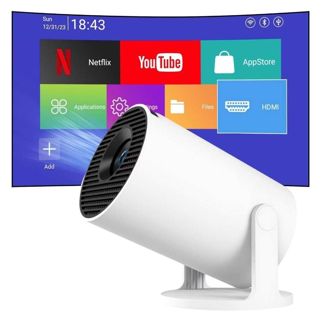 Reach Projektor HY300 Pro+ weiss (62489924)