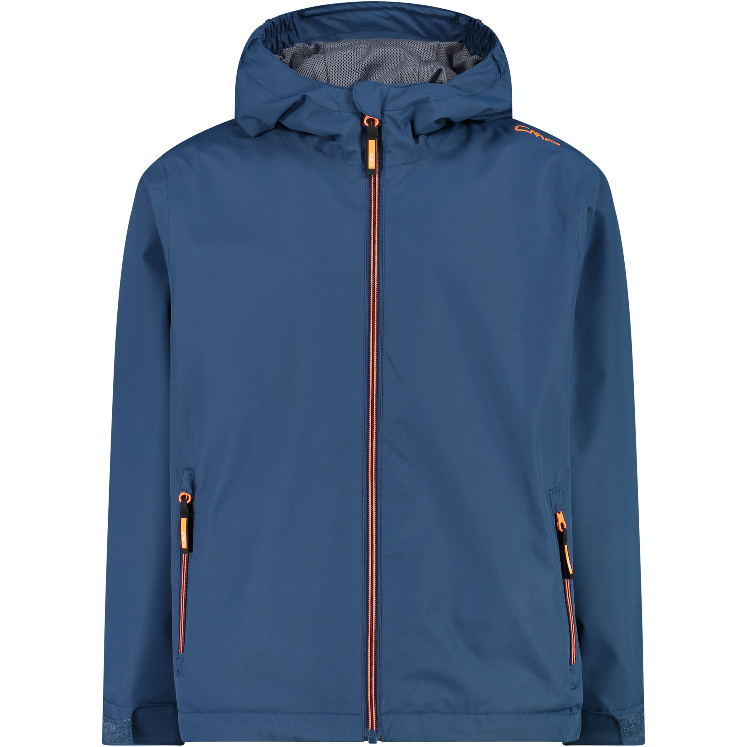 CMP Boys Rain Kinder Regenjacke blau Größe 110 Trekking Klein verpackbar Wasserabweisend