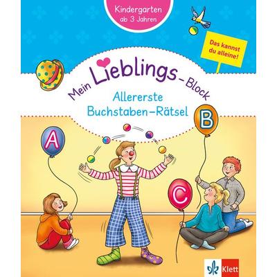 Klett Mein Lieblings-Block: Allererste Buchstaben-Rätsel, Taschenbuch von , Klett Lerntraining bei PONS Langenscheidt GmbH, 978-3-12-949832-3