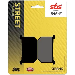 SBS Go Ahead, Bremsbeläge, (Organisch (Resin))