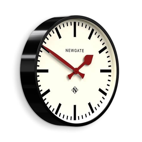 Newgate Putney Wandklok - Analoog - Zwart
