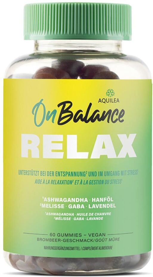 Aquilea OnBalance Relax Gummies 60stk