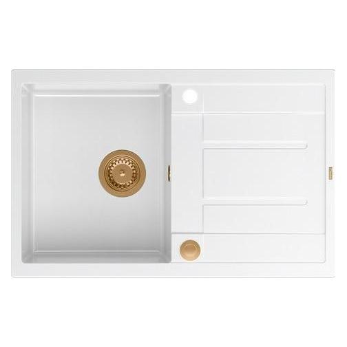 Q Company SPÜLBECKEN QUADRON MORGAN 111 (HB8203U1-C1 P2O) (Unterbauspüle, 78 cm, 50 cm) (HB8203U1-C1_P2O)