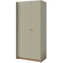 DREHTÜRENSCHRANK Alex für Jugenzimmer, mit 2 Türen, Eukalyptus