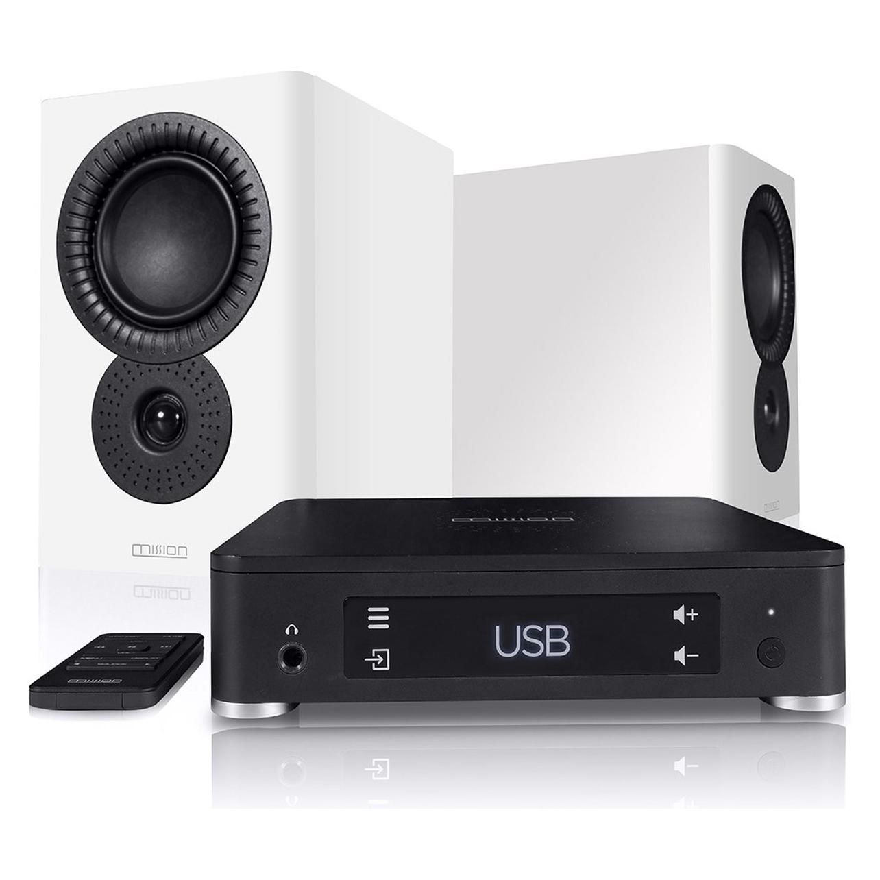Mission LX CONNECT versterker - Wit (WLAN) (6974017840628)