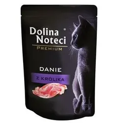 Dolina Noteci Premium Nasses Katzenfutter - Kaninchengericht 10x85g