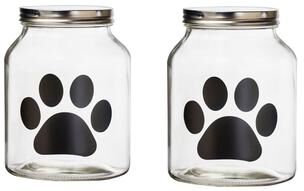 10 Strawberry Street Buddy Paw Chalkboard Canister