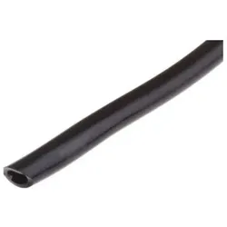 RS PRO, Zubehör Druckluftwerkzeug, Black Polyurethane tube, 2.5mm ID 4mm OD