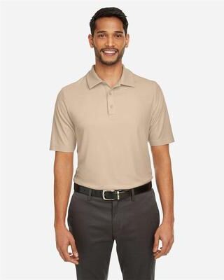 CORE365 CE112 Men's Fusion ChromaSoft Pique Polo Shirt in Stone size 4XL   Polyester