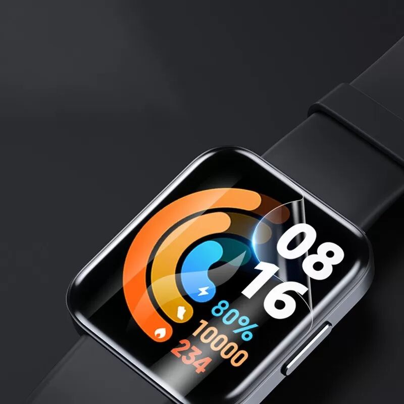 INF TPU Displayschutzfolie kompatibel mit Redmi Watch 3 Youth Edition - Halb Adsorption Positionierung (2 Stück)