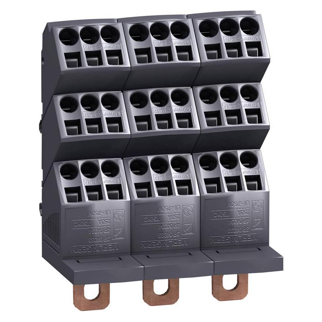 Schneider Electric Schneider PrismaSeT-P LinergyLVS04033DP Verteilerblock 3polig 250A (LVS04033)