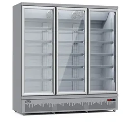 CombiSteel Kühlschrank mit 3 Glastüren