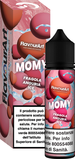 Flavourart Momy Liquido Shot 20ml Anguria Fragola Ghiaccio