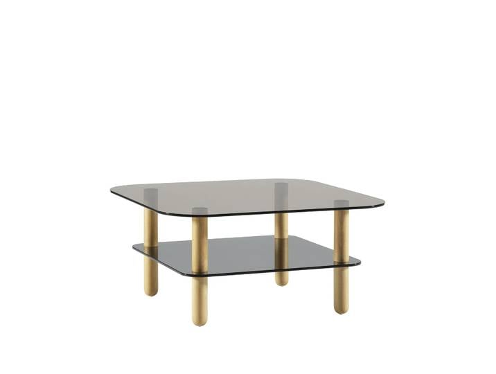 Fogia Big Sur Couchtisch braun, elfenbein