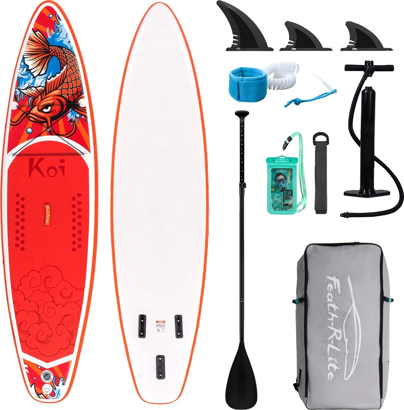 Aufblasbares Stand-Up-Paddle-Board, ultra stabil, vielseitig einsetzbar, SUPFR01D