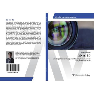 2D vs. 3D, Taschenbuch von Benjamin Norman, AV Akademikerverlag, 978-3-639-62971-2