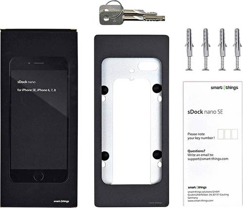 Smart Things Handy Dockingstation Schwarz Passend für Handy-Modell: iPhone 17e/16e,16, iPhone 15/15 Pro, iPhone 14/14 Pro, iPhone
