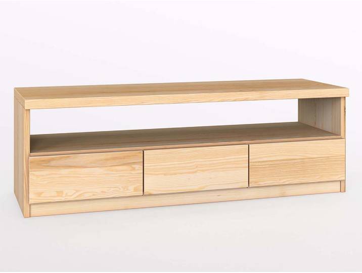 Lowboard „Patrizia“ Esche Massivholz Esche