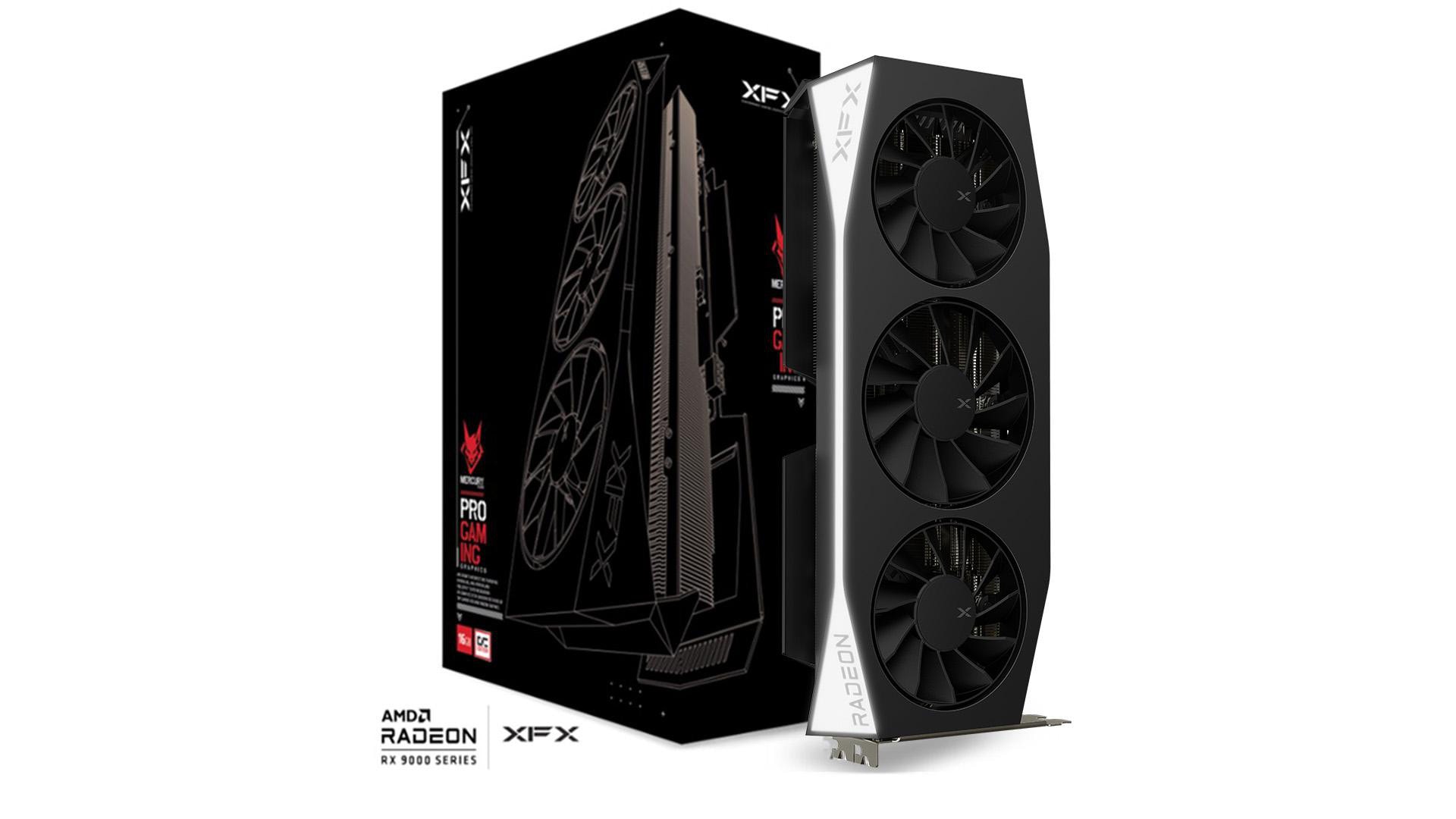 XFX Mercury Radeon RX 9060 XT OC Gaming Edition Grafikkarte 16 GB