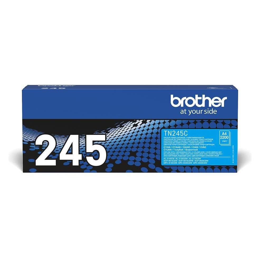 Brother Toner Cyan Pages: 2.200 High (TN-245C)