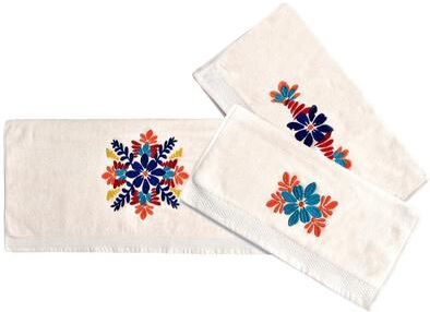 HiEnd Accents Bonita Towel Set, 3 PC
